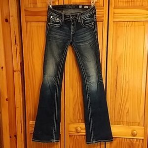 Miss Me boot cut (girls) jeans size 14